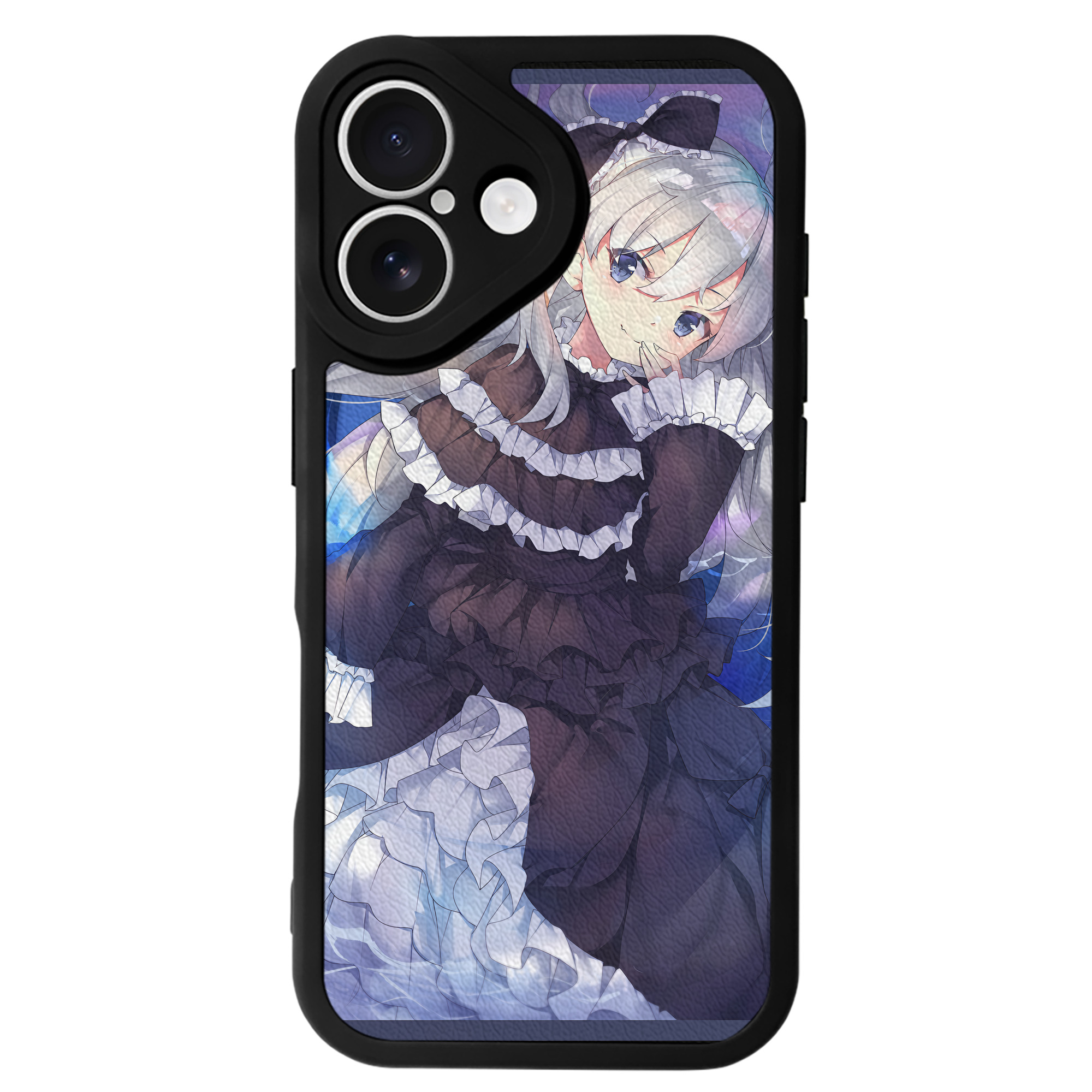（画像用） 遊☆戯☆王 Yu-Gi-Oh! 【iPhone 16シリーズ対応】シリコンスマホケース（レザー調） 材質：シリコン